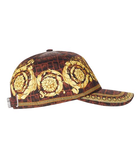 Versace: Gorra estampada Unisex 